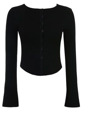 HOUSE OF CB- SYLVIA RIBBED CARDIGAN